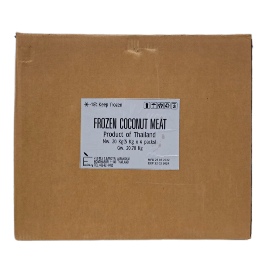 CARTON COCONUT MEAT 10 BAGS OF 2KG